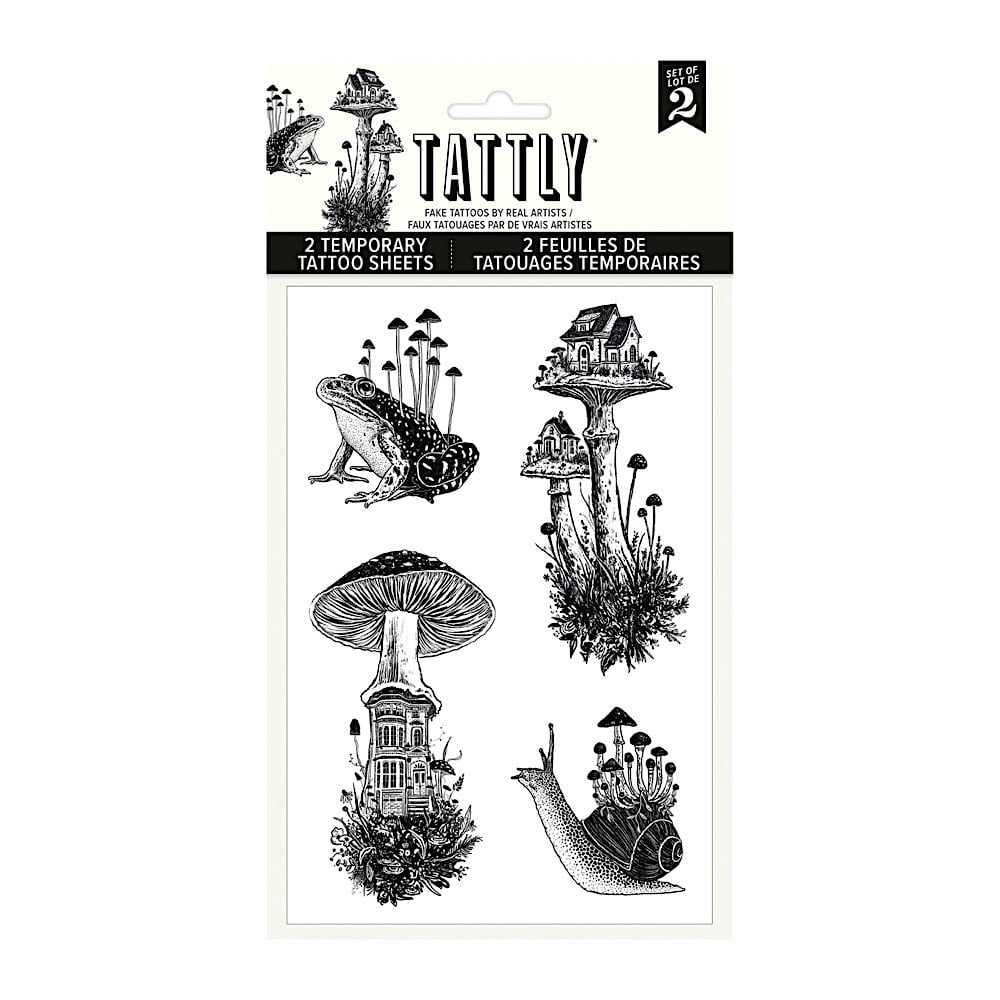 Tattly Tattly Tattoo Sheet Set of 2 - Mystical Journey