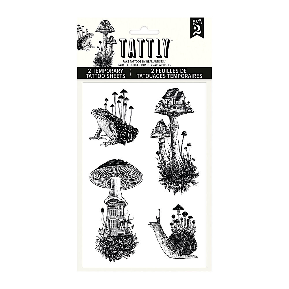 Tattly Tattoo Sheet Set of 2 - Mystical Journey