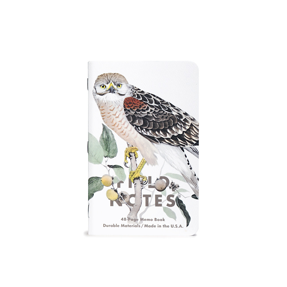 Field Notes - Birds & Trees of North America: Redstart, Cardinal, & Redshoulder Hawk - 3 Pack