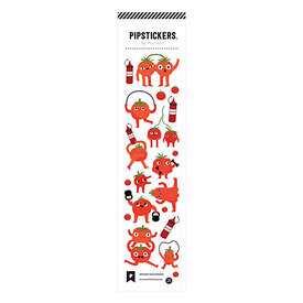 Pipsticks Pipsticks Sticker Sheet - Ketchup With Friends