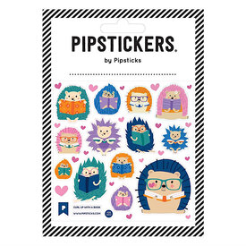 Pipsticks Pipsticks Sticker Sheet - Curl Up With A Book