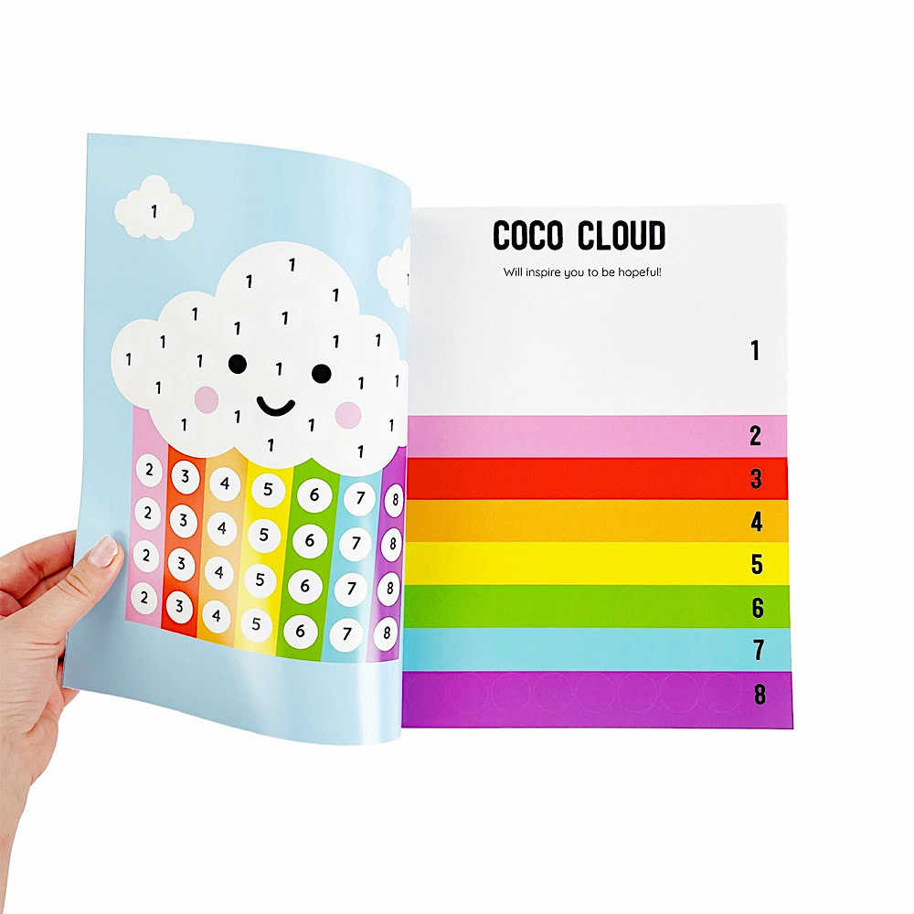 Pipsticks Sticker Dot by Number - Volume 1