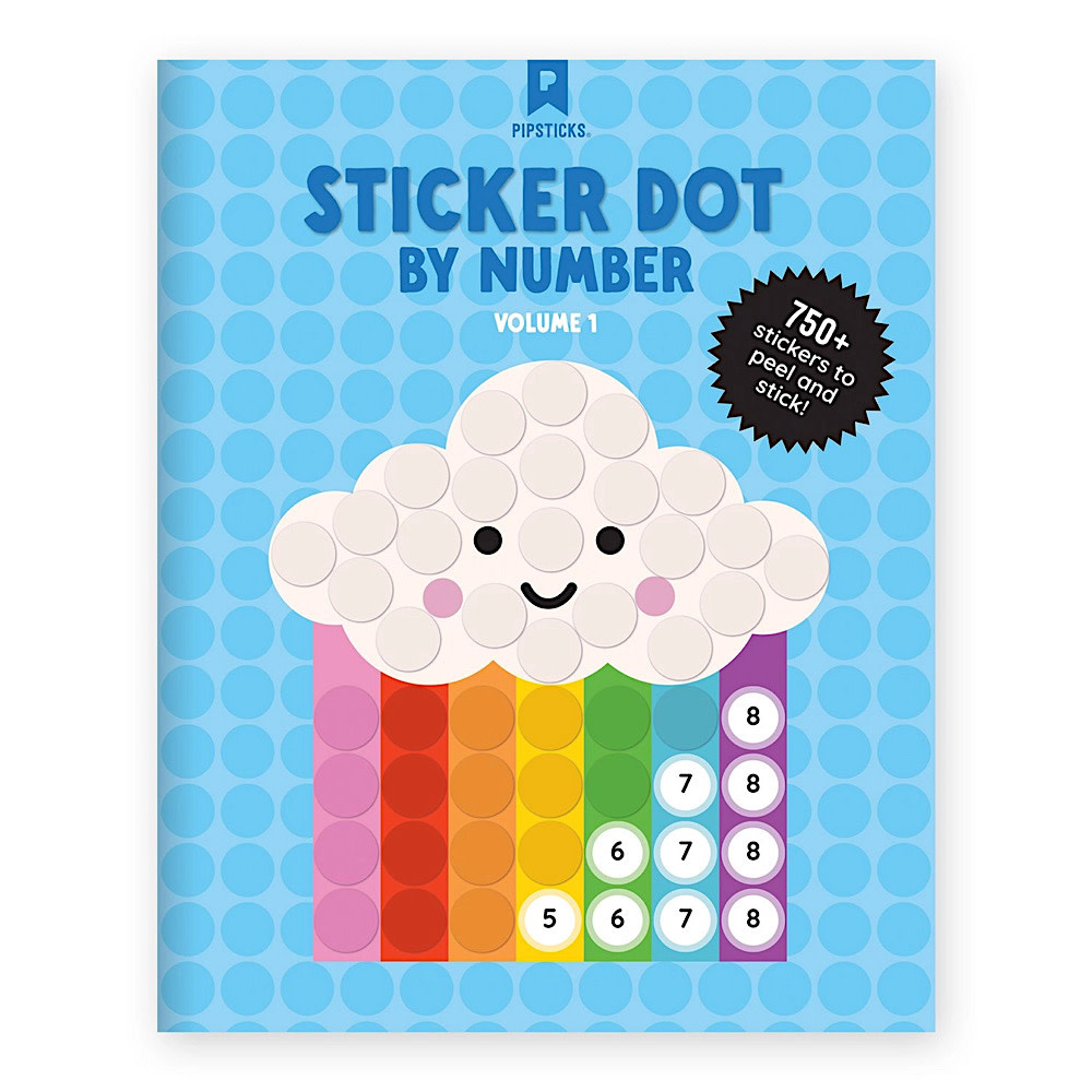 Pipsticks Sticker Dot by Number - Volume 1