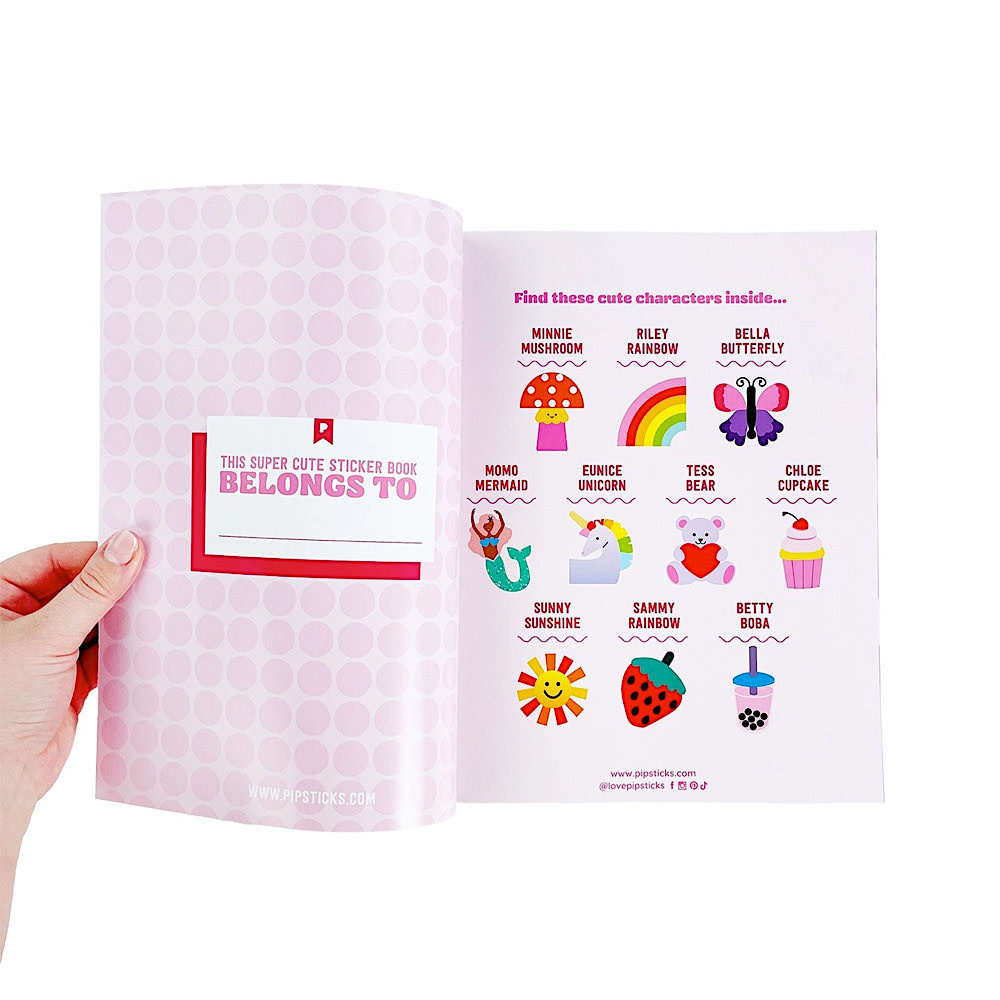 Pipsticks Sticker Dot by Number - Volume 2