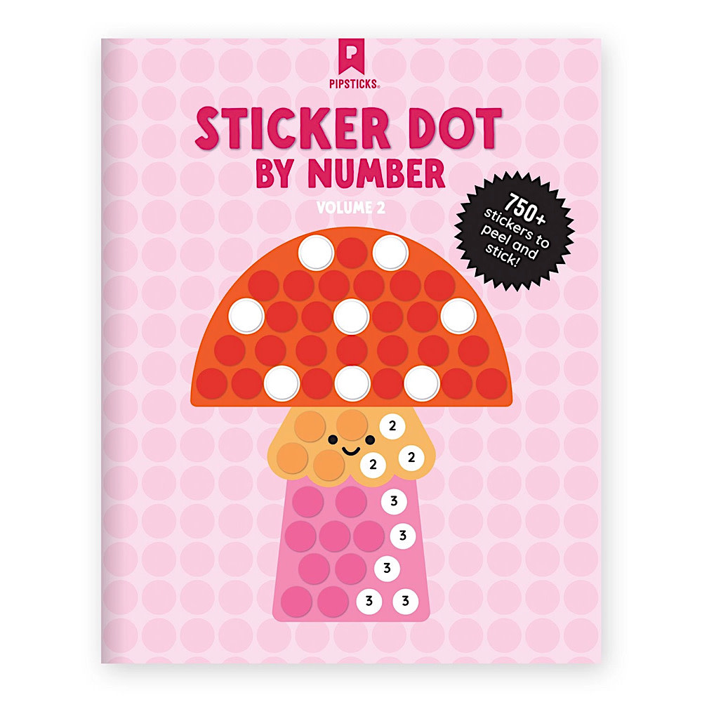 Pipsticks Pipsticks Sticker Dot by Number - Volume 2