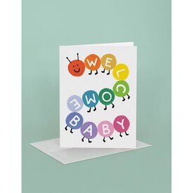 Idlewild Co. Idlewild - Caterpillar Baby Card