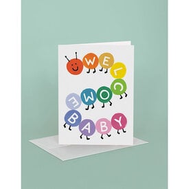 Idlewild Co. Idlewild Co. Caterpillar Baby Card