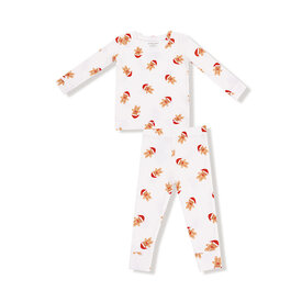 Angel Dear Angel Dear Long Sleeve Loungewear Set - Gingerbread