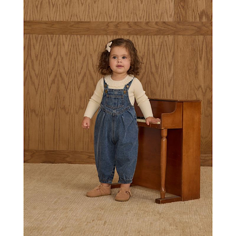 Rylee  + Cru Vintage Overall - Indigo