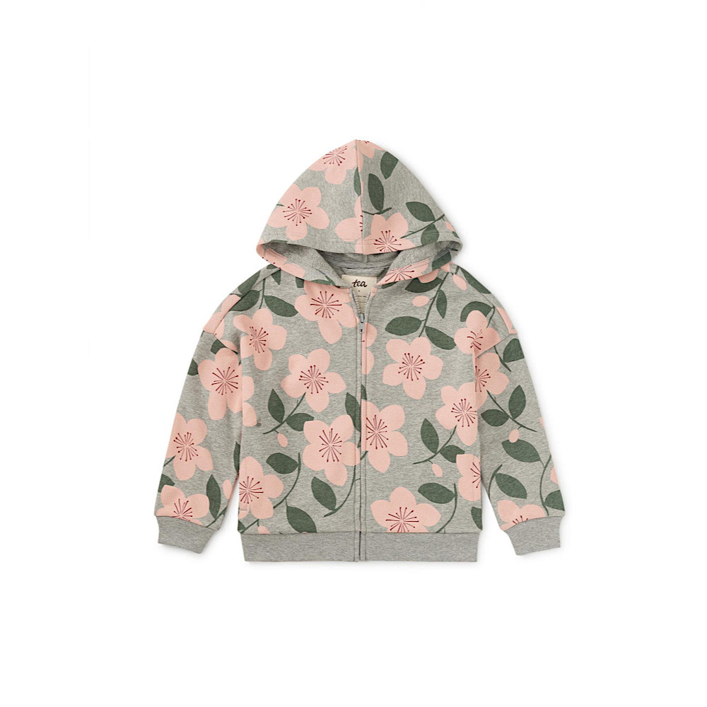 Tea Collection Easy Fit Hoodie - Plum Blossom