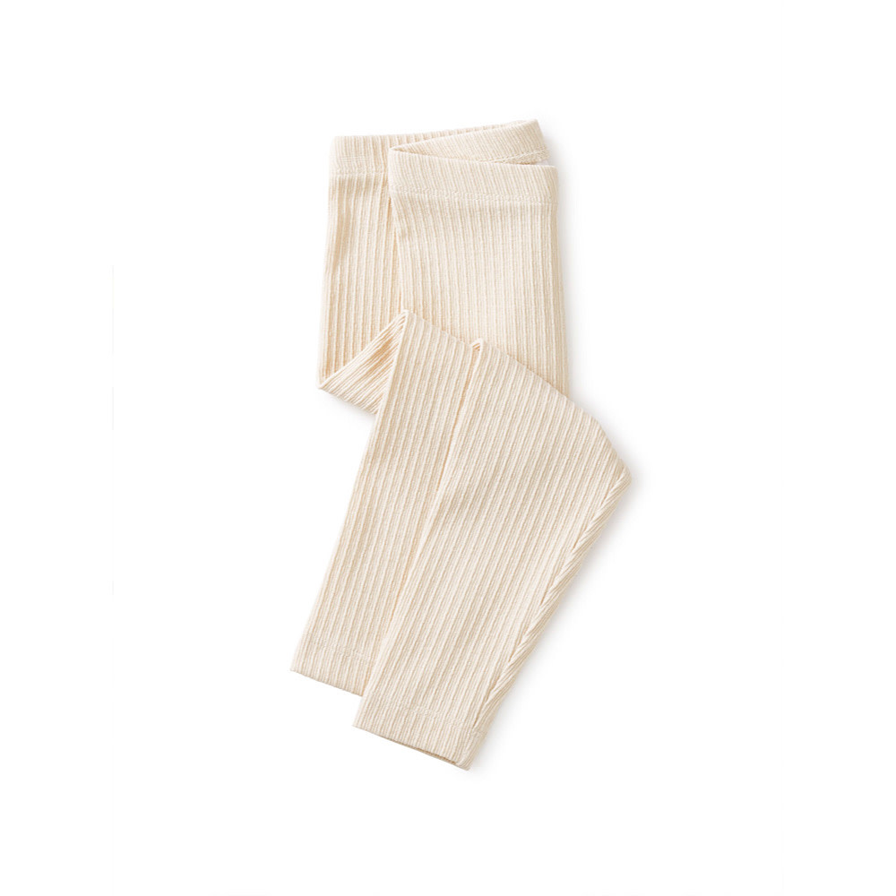 Tea Collection Pointelle Baby Leggings - Birch