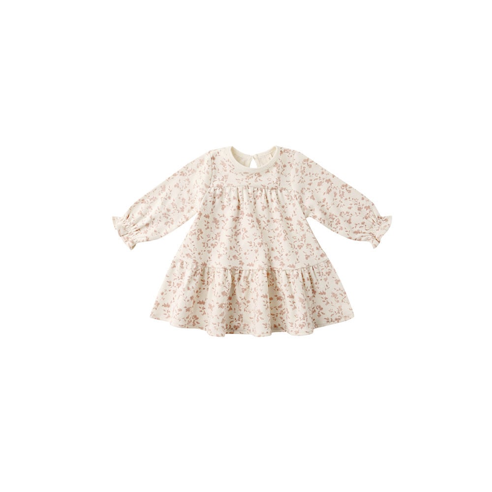 Quincy Mae Quincy Mae Tiered Jersey Dress - French Garden