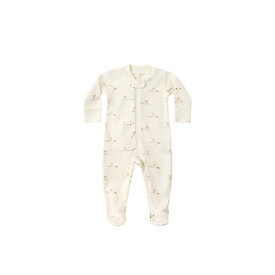 Quincy Mae Quincy Mae Zip Long Sleeve Sleeper Footie - Bunnies