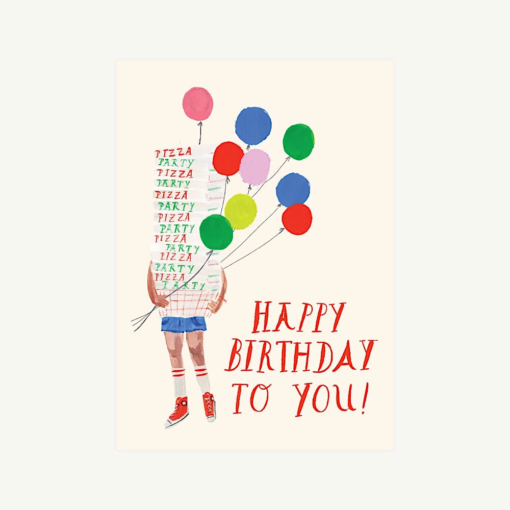 Mr. Boddington's Studio Mr. Boddington's Studio - Pepperoni Please Birthday Card