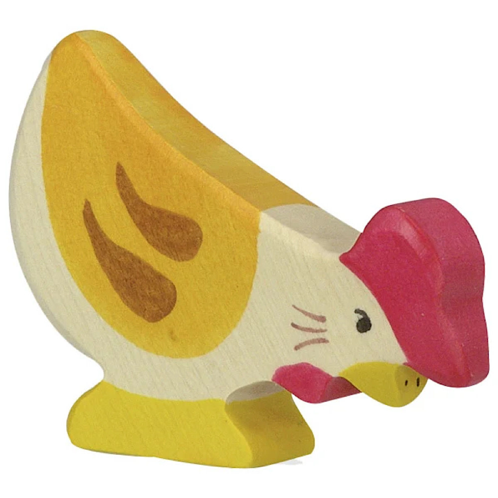 Holztiger - Wooden Pecking Hen
