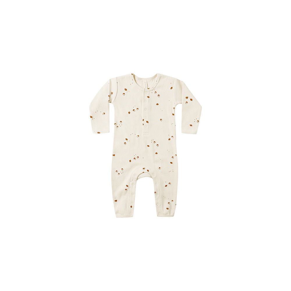 Quincy Mae Ribbed Baby Jumpsuit - Acorns