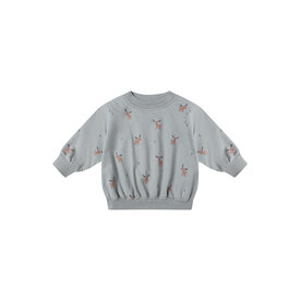 Quincy Mae Quincy Mae Relaxed Sweatshirt - Moose