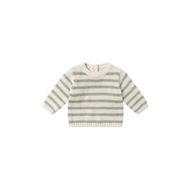 Quincy Mae Quincy Mae Rex Sweater - Fern Stripe