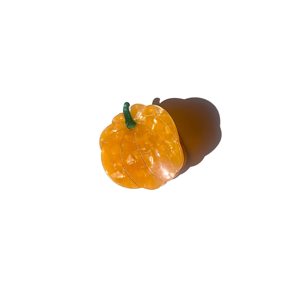 Claw Hair Clip - Pumpkin
