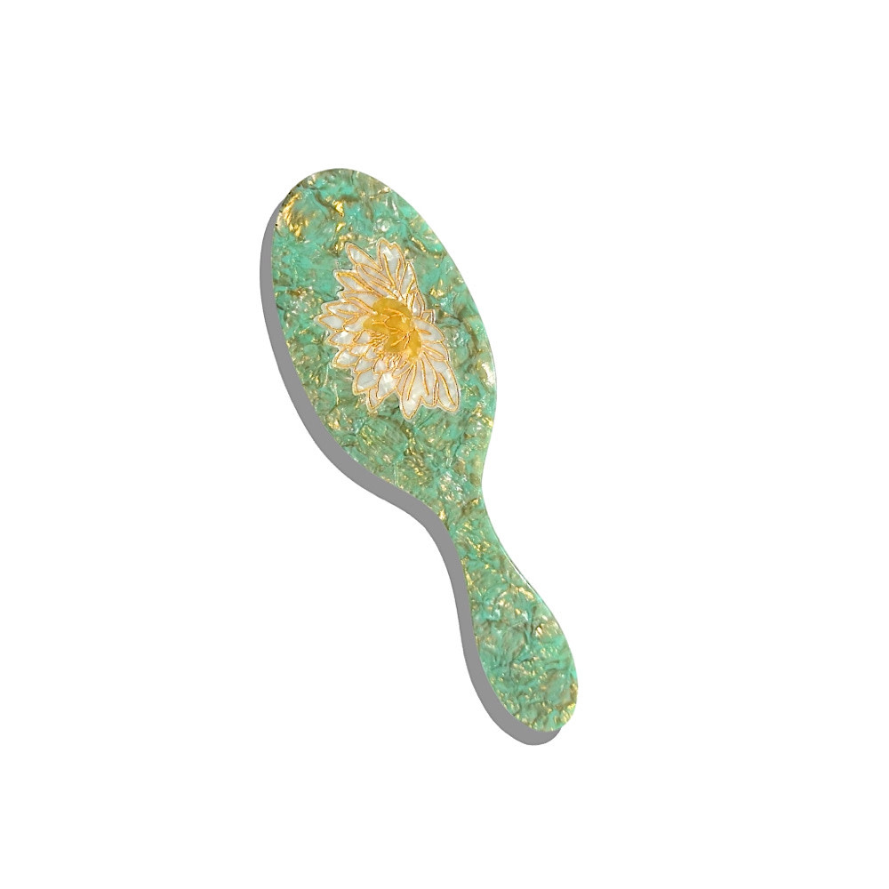 Acetate 2-1 Daily Hair Large Brush - Waterlily