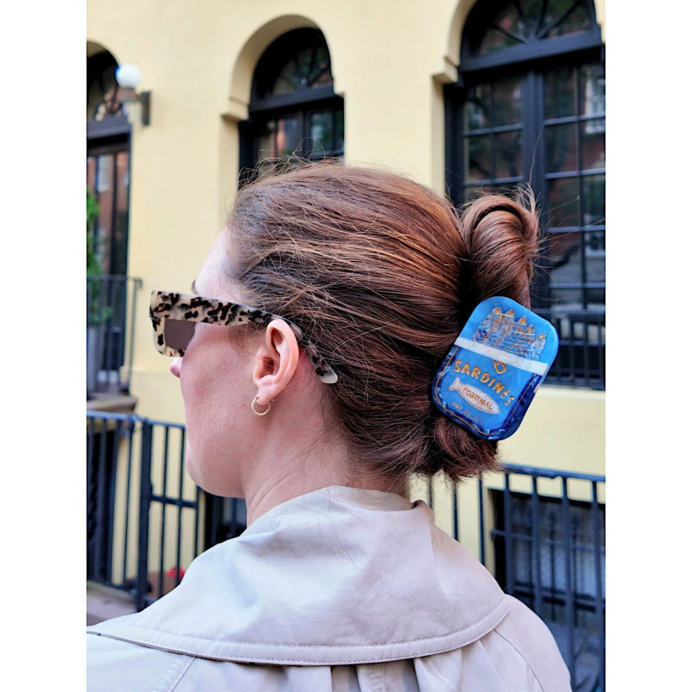 Solar Eclipse Claw Hair Clip - Sardines