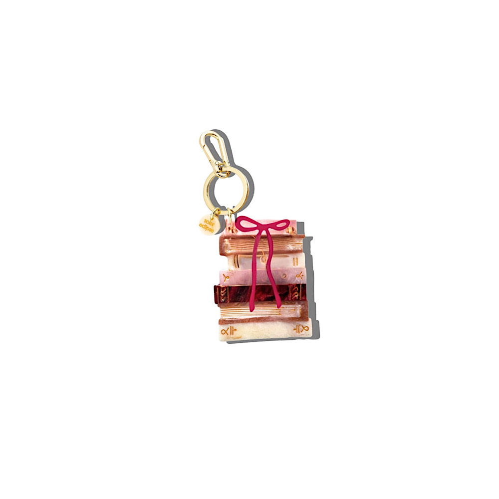 Solar Eclipse Solar Eclipse Bag Charm Keychain - Bow Bookstack