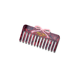 Solar Eclipse Solar Eclipse Wide Tooth Comb - Vintage Bow