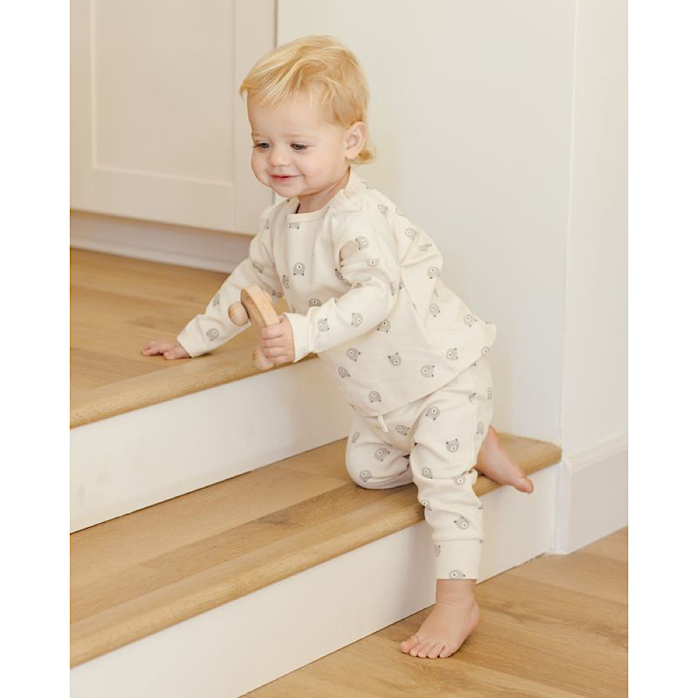 Quincy Mae Drawstring Pant - Bears