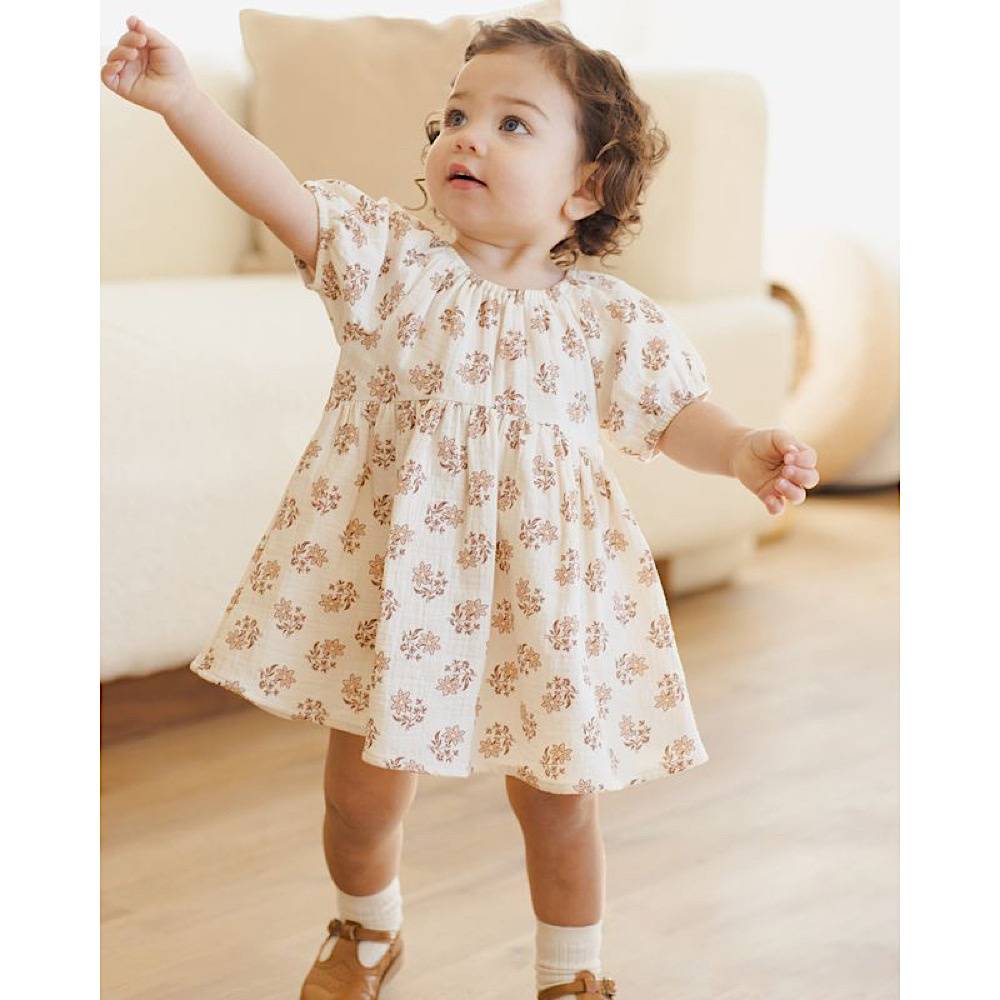 Quincy Mae Bella Dress - Daylily
