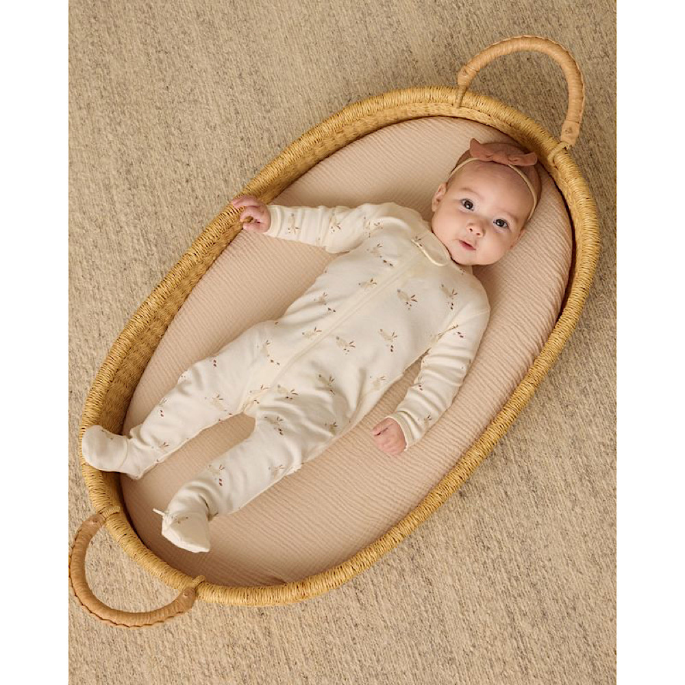 Quincy Mae Zip Long Sleeve Sleeper Footie - Bunnies