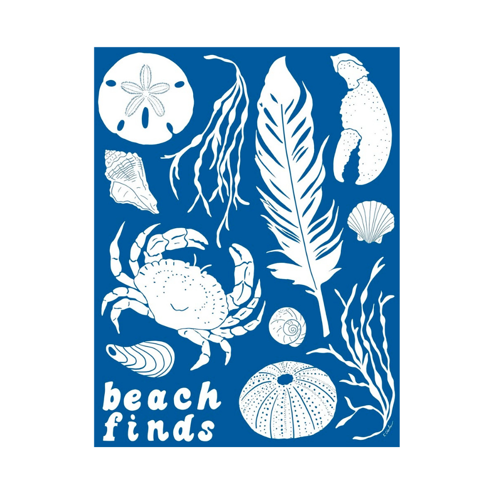 Betty Louise Studio Betty Louise Studio - Beach Finds Print - 8 x10