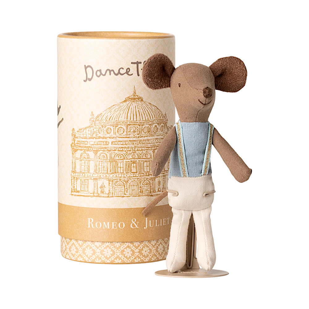 Maileg Maileg Big Brother Mouse - Romeo Ballet Dancer - Blue Shirt