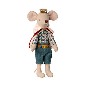 Maileg Maileg Dad Mouse - King - Teal Argyle
