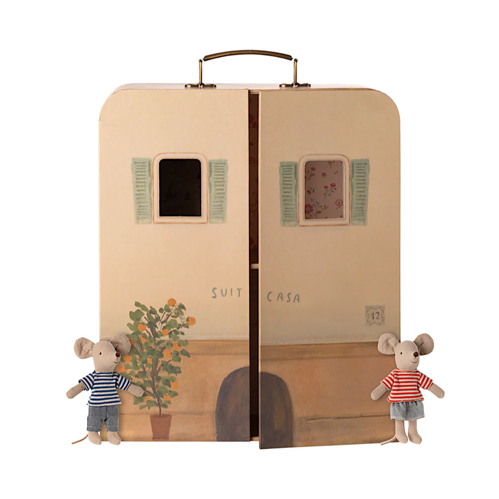 Maileg SuitCasa - Little Brother and Sister