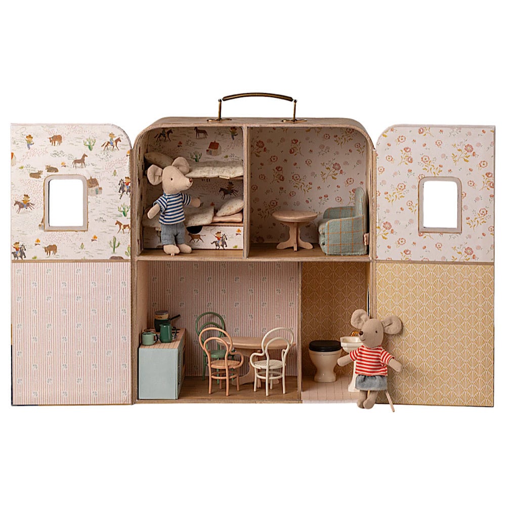 Maileg SuitCasa - Little Brother and Sister