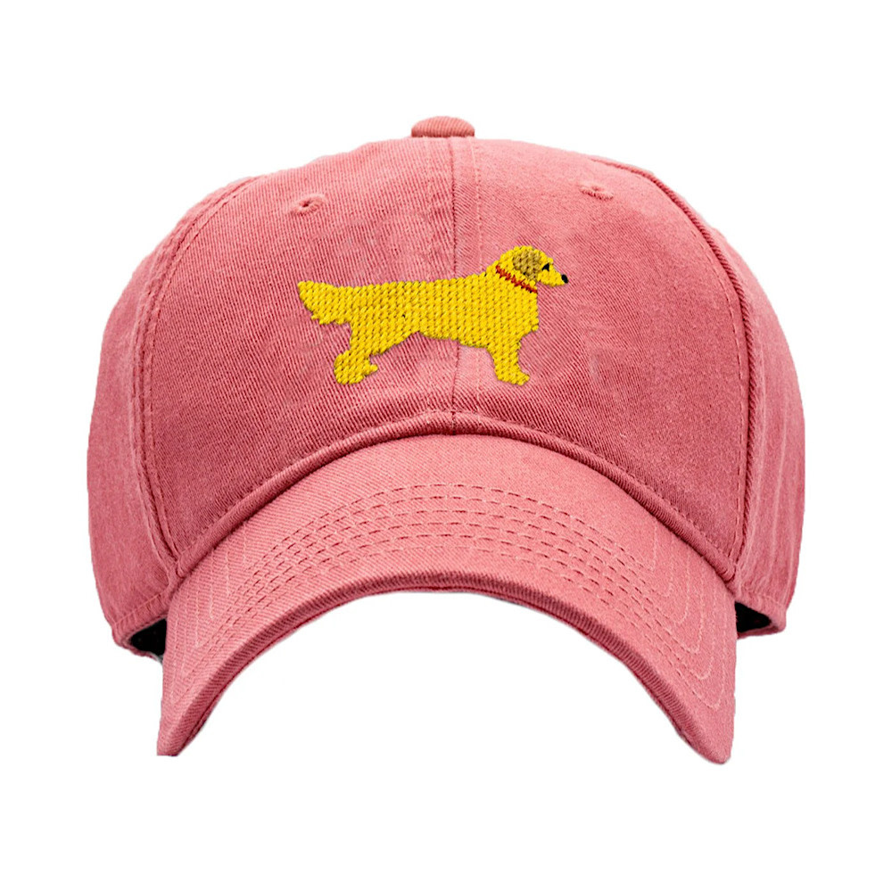Harding Lane Harding Lane Adult Baseball Hat - Golden Retriever - New England Red