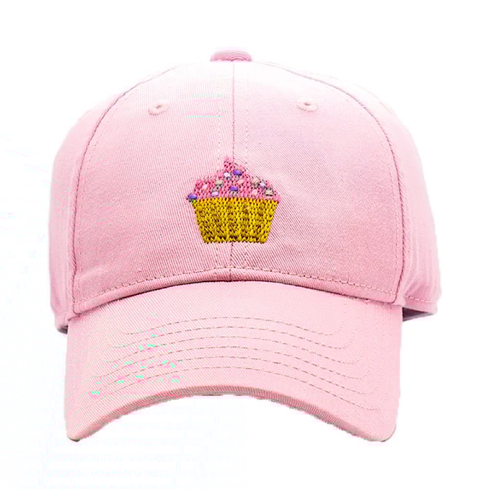 Harding Lane Harding Lane Kids Baseball Hat - Cupcake - Light Pink
