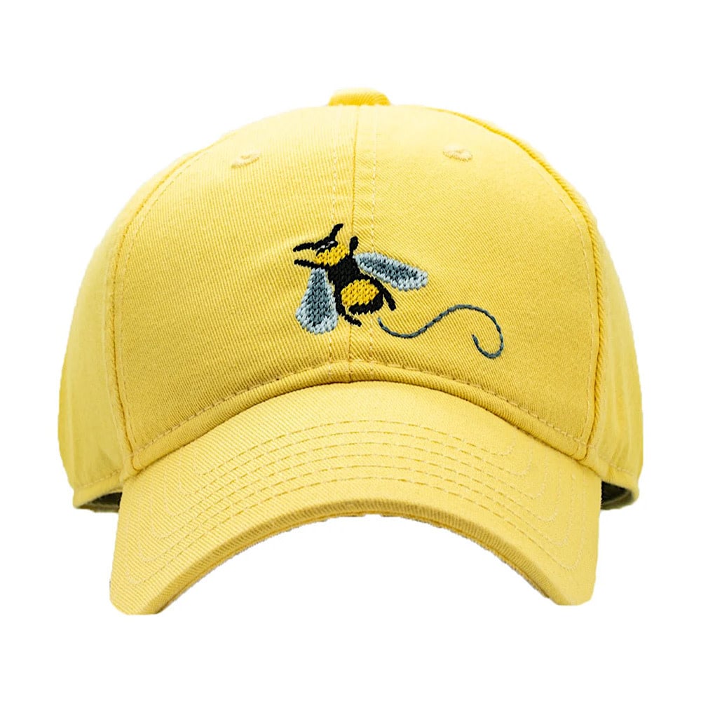 Harding Lane Kids Baseball Hat - Honey Bee - Light Yellow