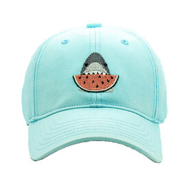 Harding Lane Harding Lane Kids Baseball Hat - Summer Shark - Aqua