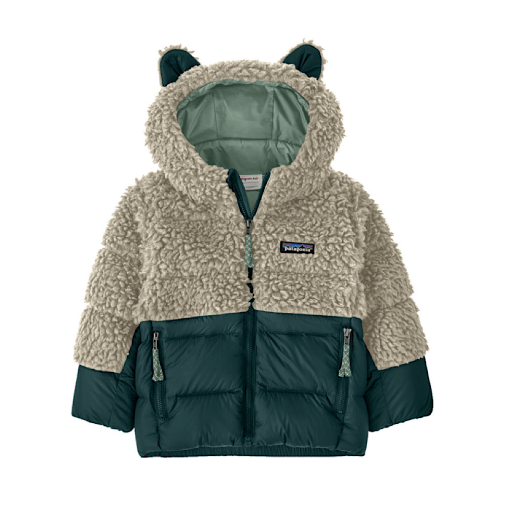 Patagonia Patagonia - Baby Hi-Loft Furry Friends Jacket - Cascade Green