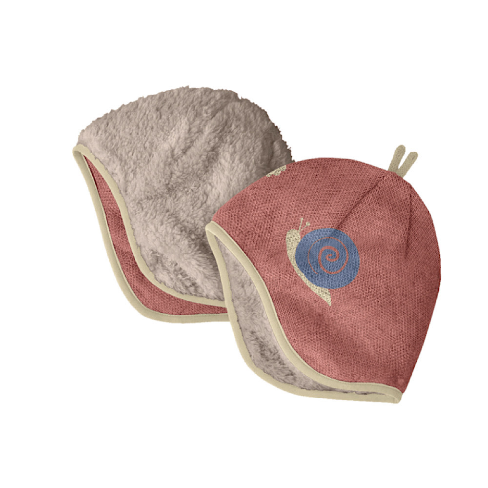 Patagonia - Baby Reversible Beanie - Tiny World Moment Pink
