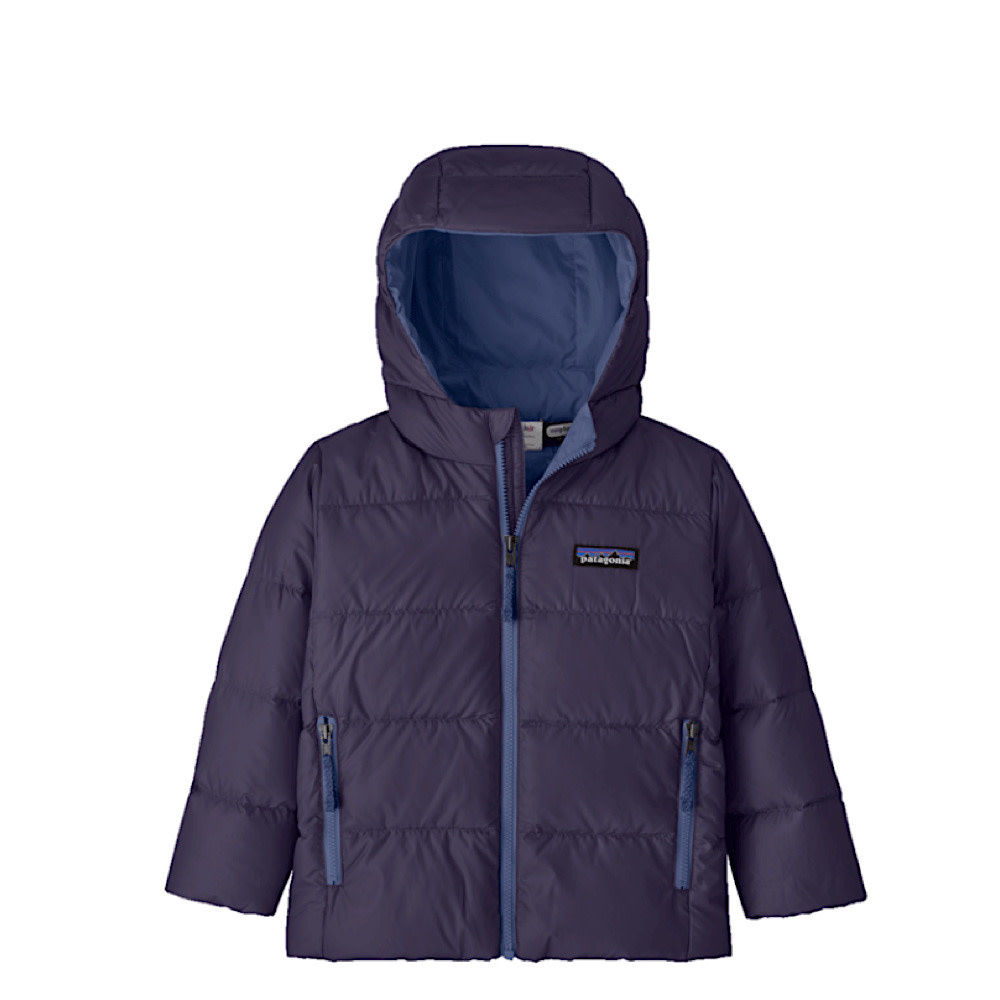 Patagonia Patagonia - Baby Hi-Loft Down Sweater Hoody - Plummet Purple