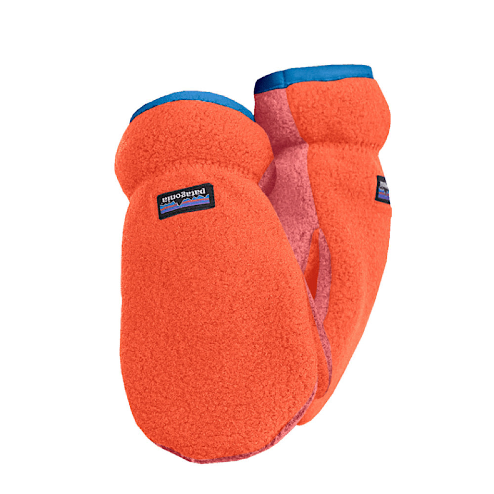 Patagonia - Baby Pita Pocket Mittens - Orange Peel
