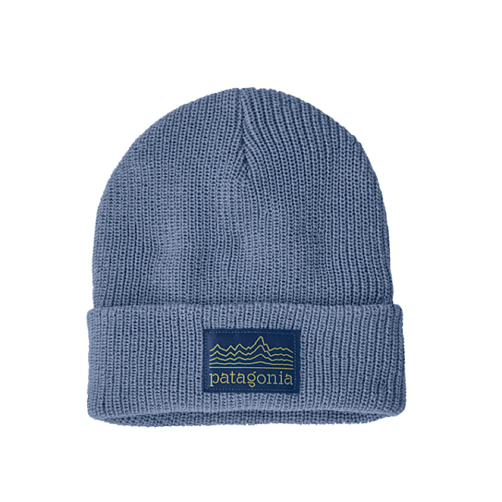 Patagonia - Kids Logo Beanie - Strata Stencil: Barnacle Blue