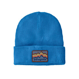 Patagonia Patagonia - Kids Logo Beanie - Ridge Rise Stripe - Uplift Blue