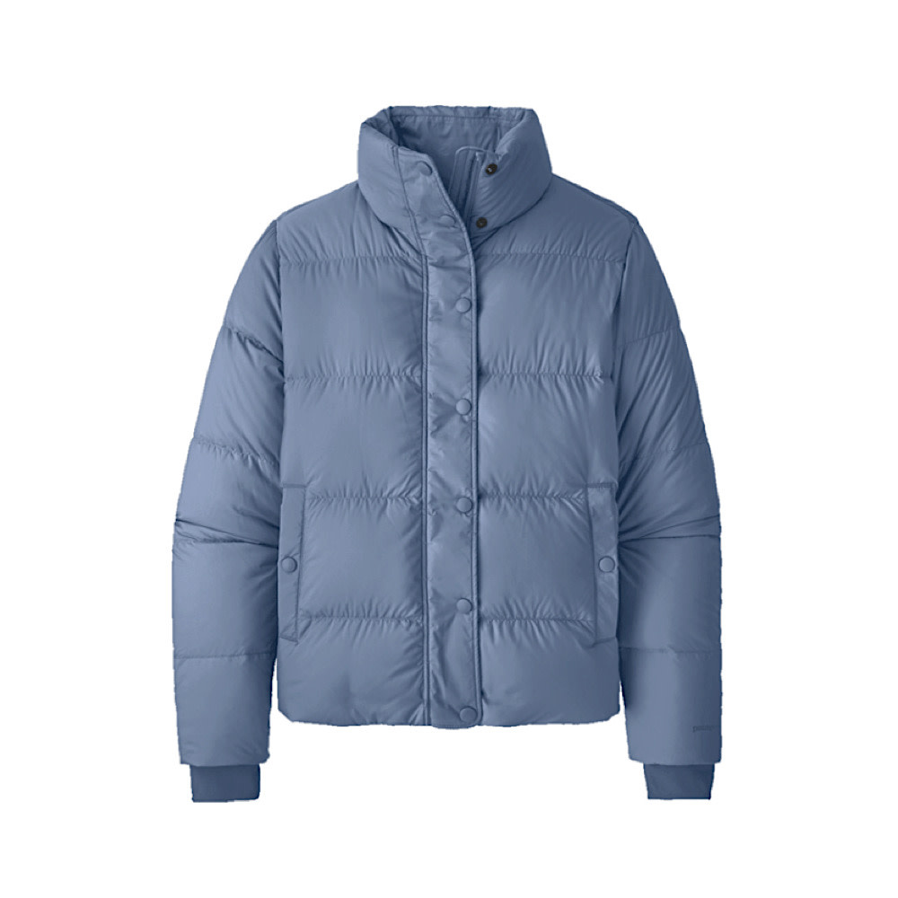 Patagonia Womens Silent Down Jacket - Barnacle Blue