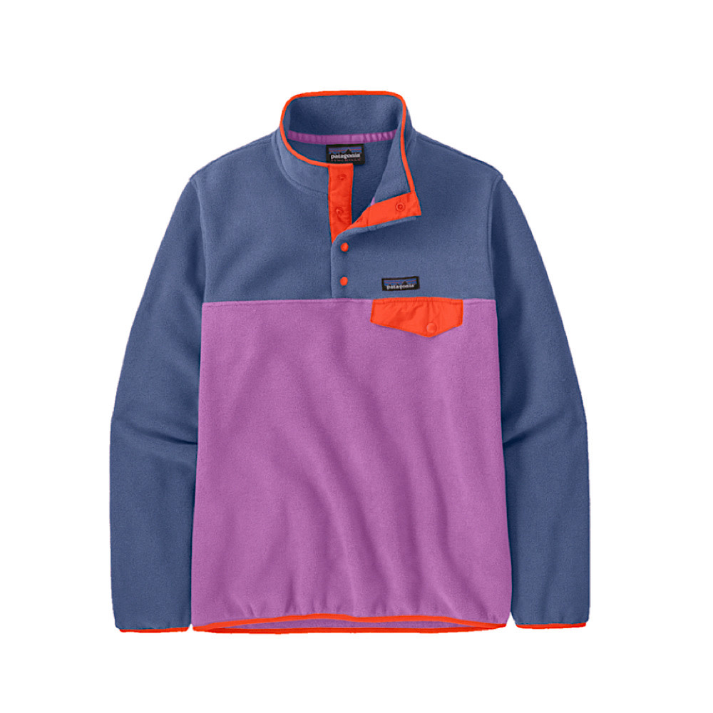 Patagonia Patagonia Womens Lightweight Synch Snap-T Pullover - Brisk Purple