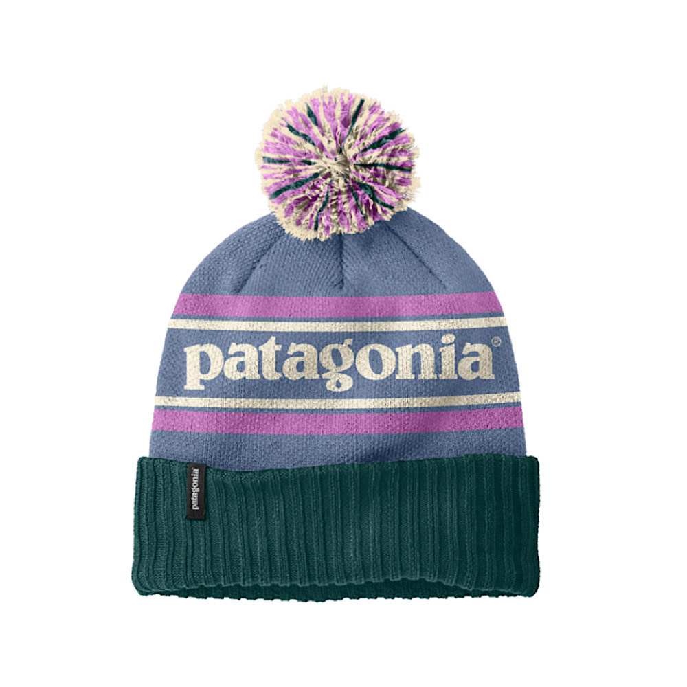 Patagonia Patagonia - Powder Town Beanie - Park Stripe: Barnacle Blue