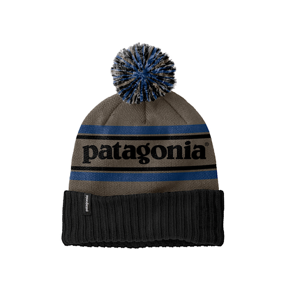 Patagonia - Powder Town Beanie - Park Stripe: Marlow Brown
