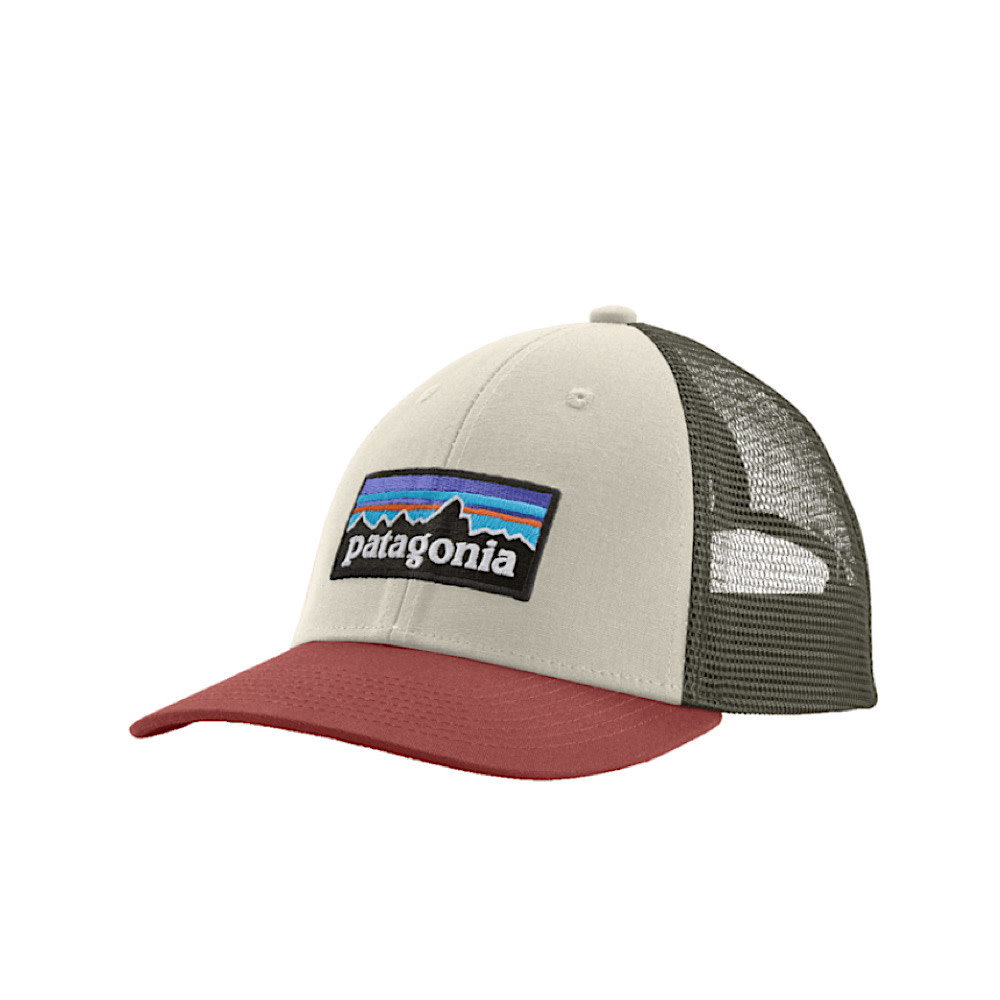Patagonia Patagonia - P-6 Logo LoPro Trucker Hat - Birch White